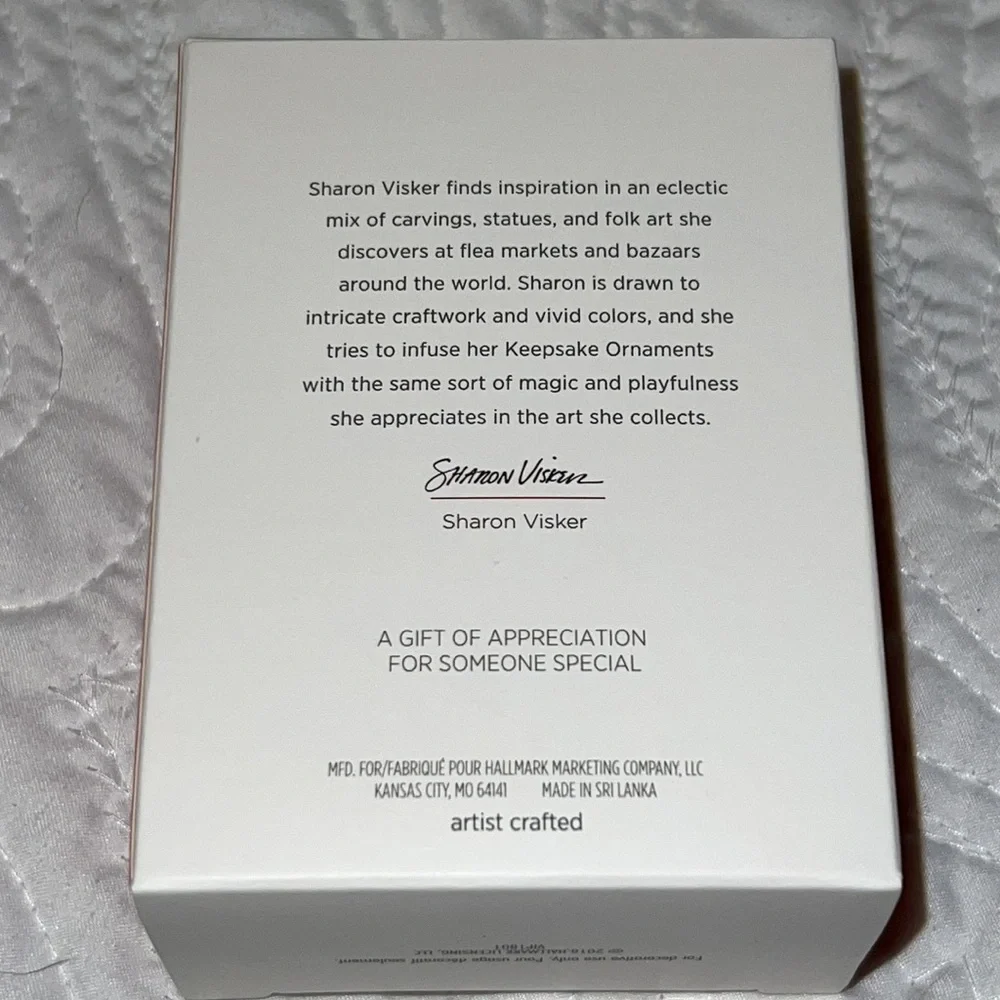 NIB Hallmark Keepsake Ornament “Salt and Pepper Snowmen”